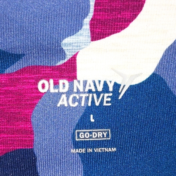 Like New! Old Navy Active Floral Print Capri Style Leggings! Medium!💙 - Picture 4 of 4